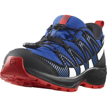 Salomon XA Pro V8 Climasalomon wasserdichte Unisex Kinder-Multisportschuhe, Outdoor-bereit, Grip in jedem Gelände, Sportlicher Look, Lapis Blue, 34 im Sale